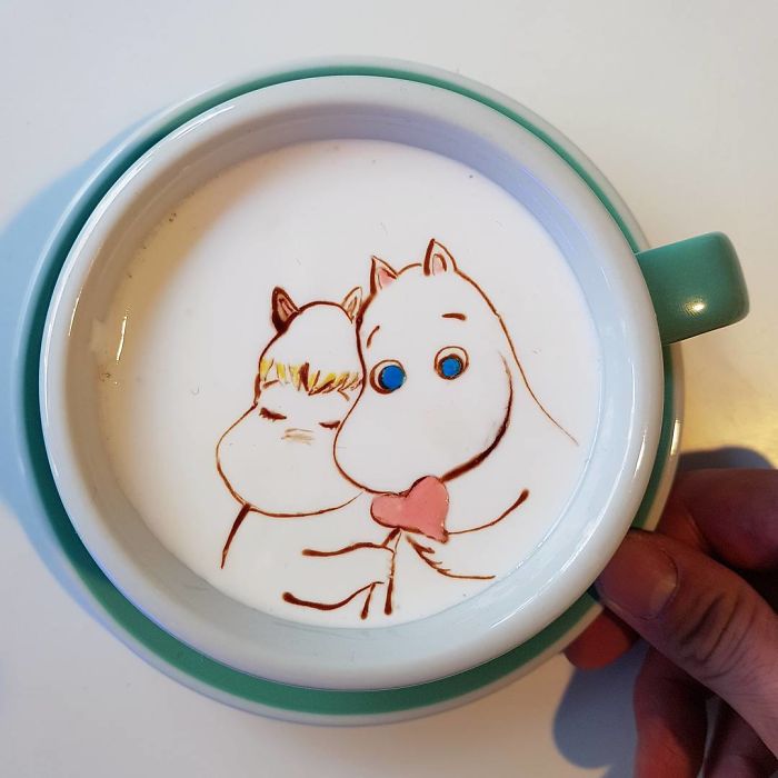 Café com arte: conheça trabalho fantástico de coreano 