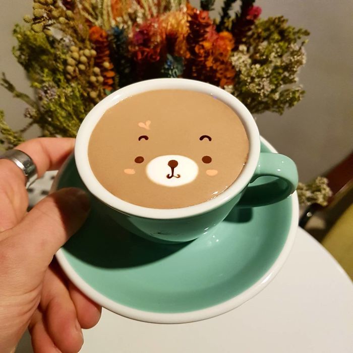 Café com arte: conheça trabalho fantástico de coreano 
