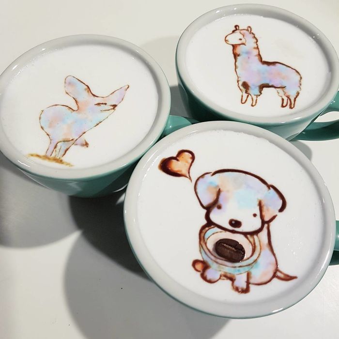 Café com arte: conheça trabalho fantástico de coreano 
