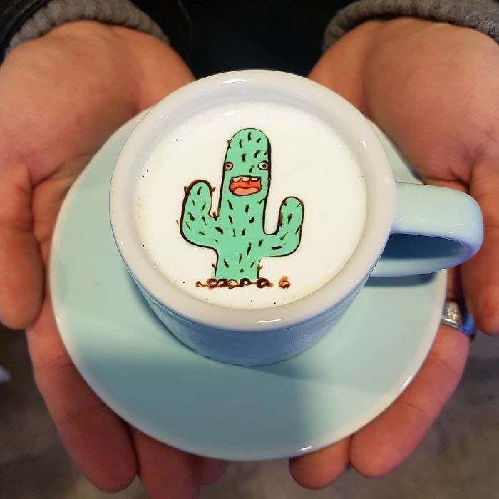 Café com arte: conheça trabalho fantástico de coreano 
