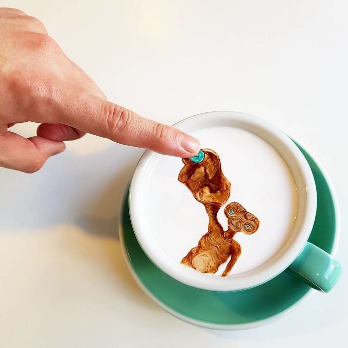 Café com arte: conheça trabalho fantástico de coreano 