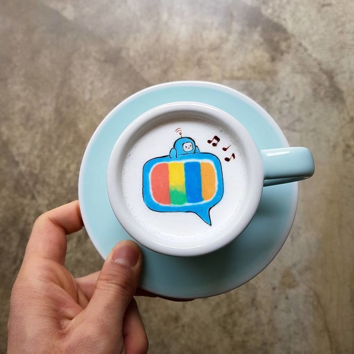 Café com arte: conheça trabalho fantástico de coreano 