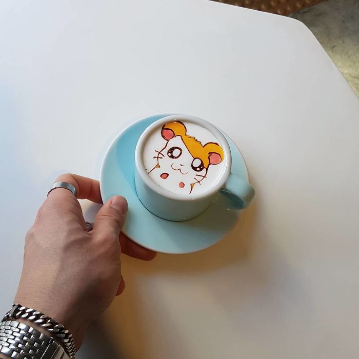 Café com arte: conheça trabalho fantástico de coreano 