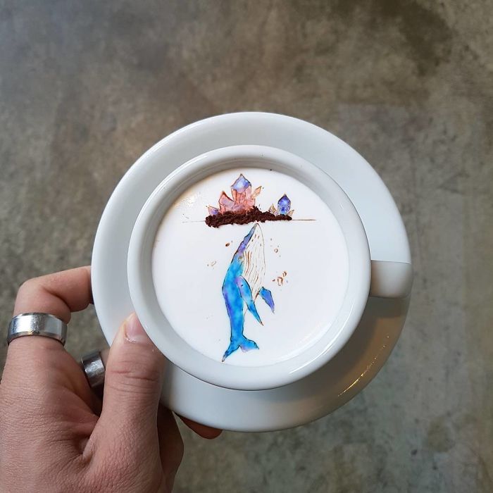 Café com arte: conheça trabalho fantástico de coreano 