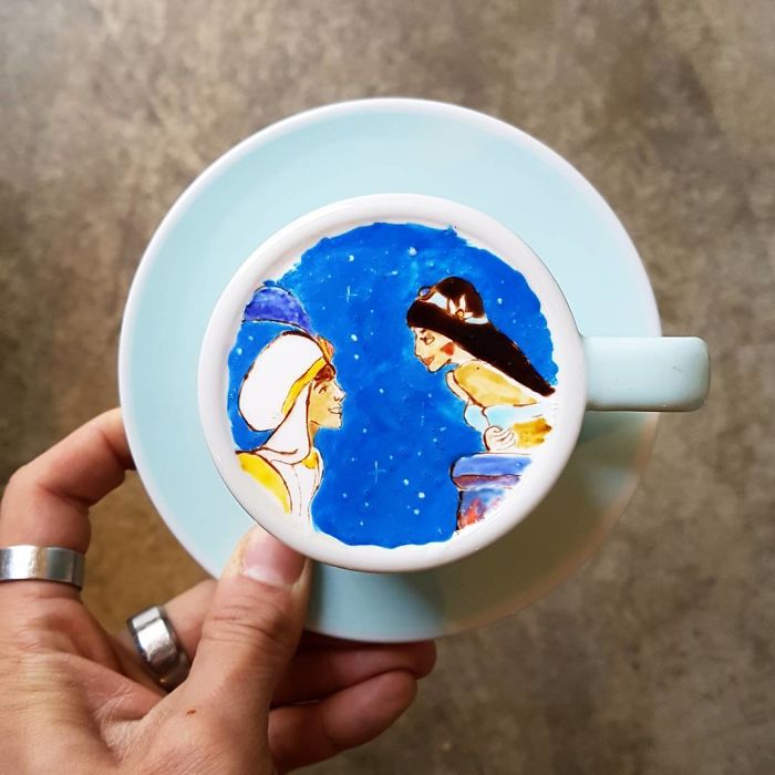 Café com arte: conheça trabalho fantástico de coreano 