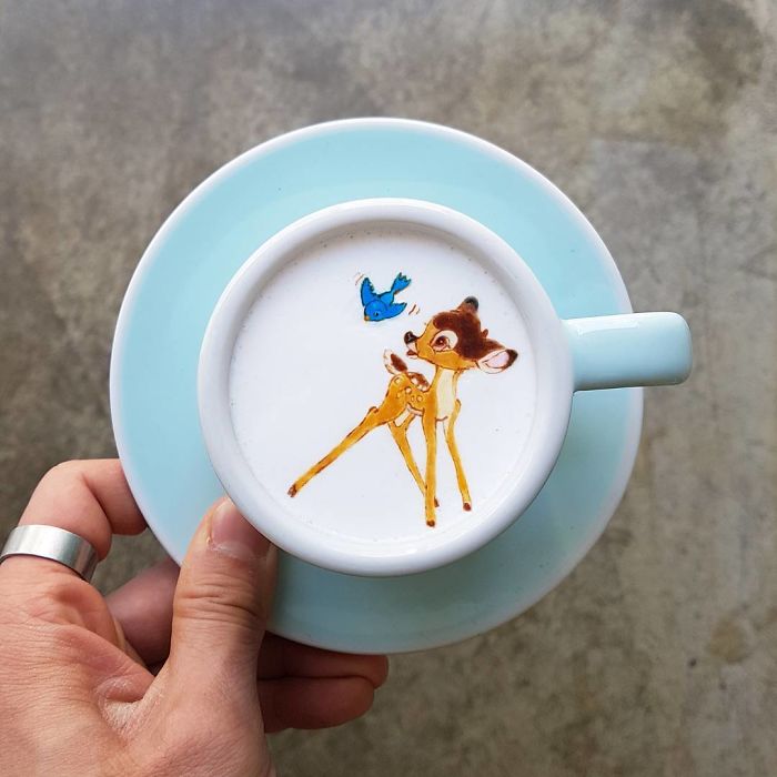 Café com arte: conheça trabalho fantástico de coreano 