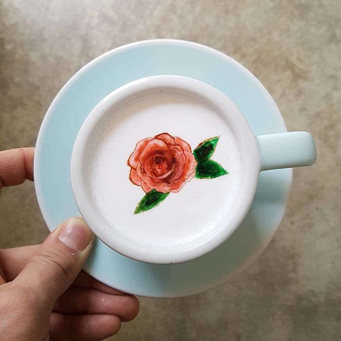Café com arte: conheça trabalho fantástico de coreano 