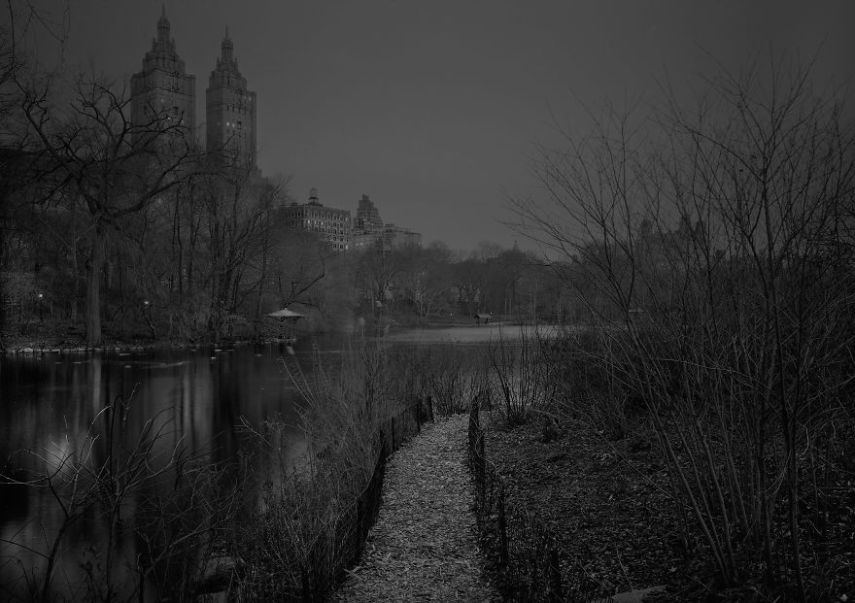 O fotógrafo Michael Massaia aproveitou noites e noites de insônia para capturar a essência do parque de Nova York, nos Estados Unidos, quando não havia ninguém nele
