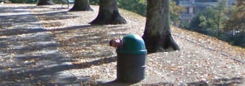 Essas imagens foram capturadas pelo Google Street View