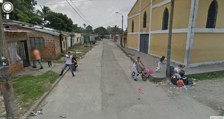 Essas imagens foram capturadas pelo Google Street View