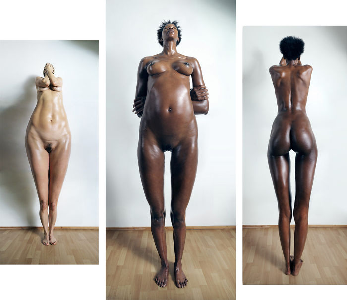 Roger Weiss lançou a série Human Dilatations, que reúne 250 fotos que mostram como o corpo feminino é fragmentado e se remonta a todo instante