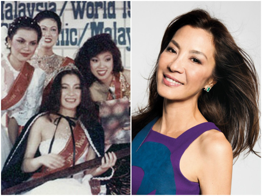 A atriz Michelle Yeoh foi eleita Miss Mundo Malásia, em 1983