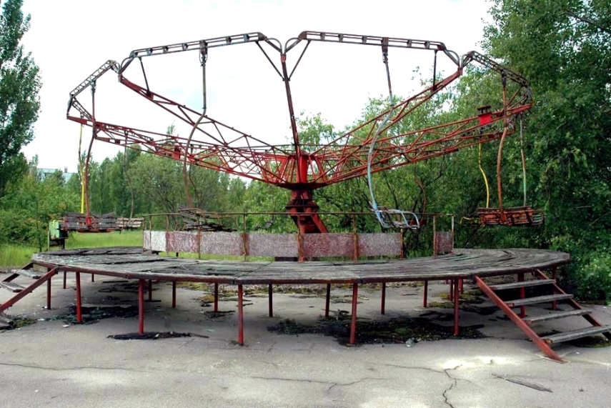 Parque de diversões em Pripyat