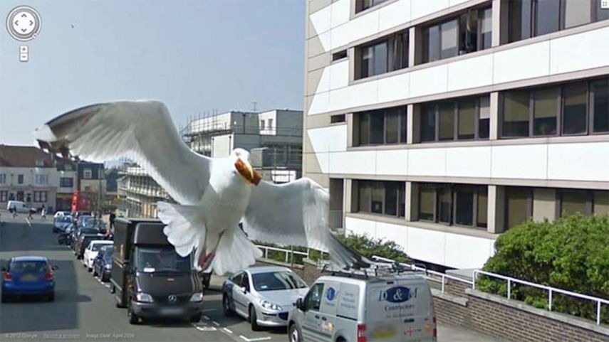 Essas imagens foram capturadas pelo Google Street View