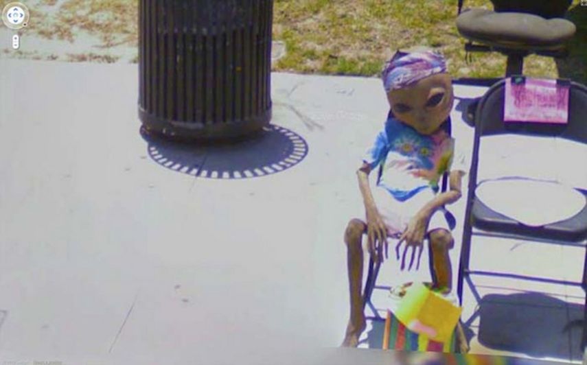 Essas imagens foram capturadas pelo Google Street View