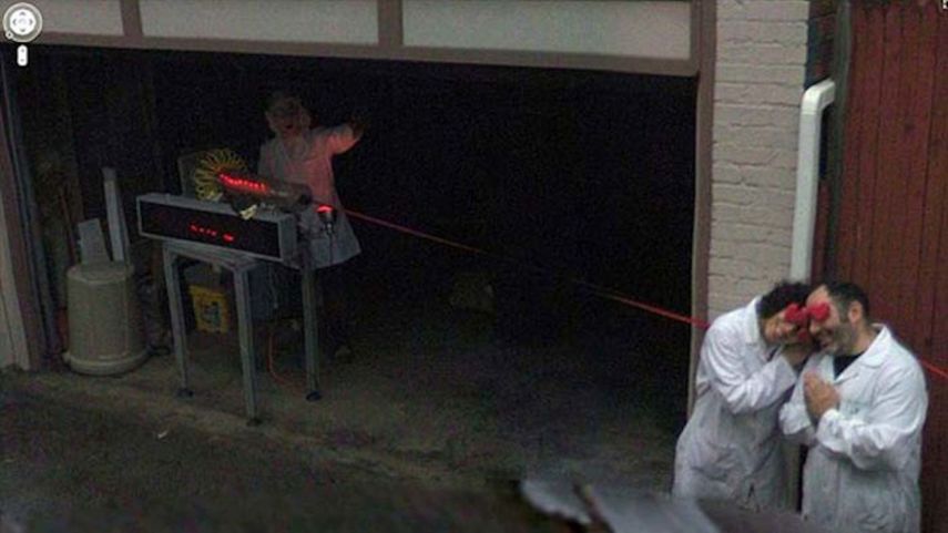 Essas imagens foram capturadas pelo Google Street View