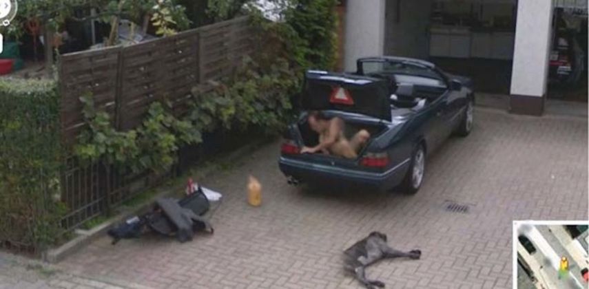 Essas imagens foram capturadas pelo Google Street View