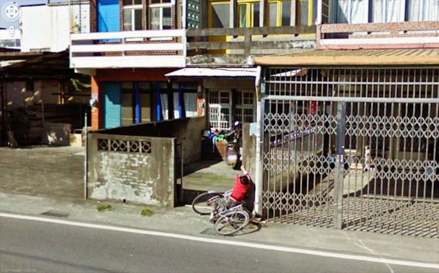 Essas imagens foram capturadas pelo Google Street View