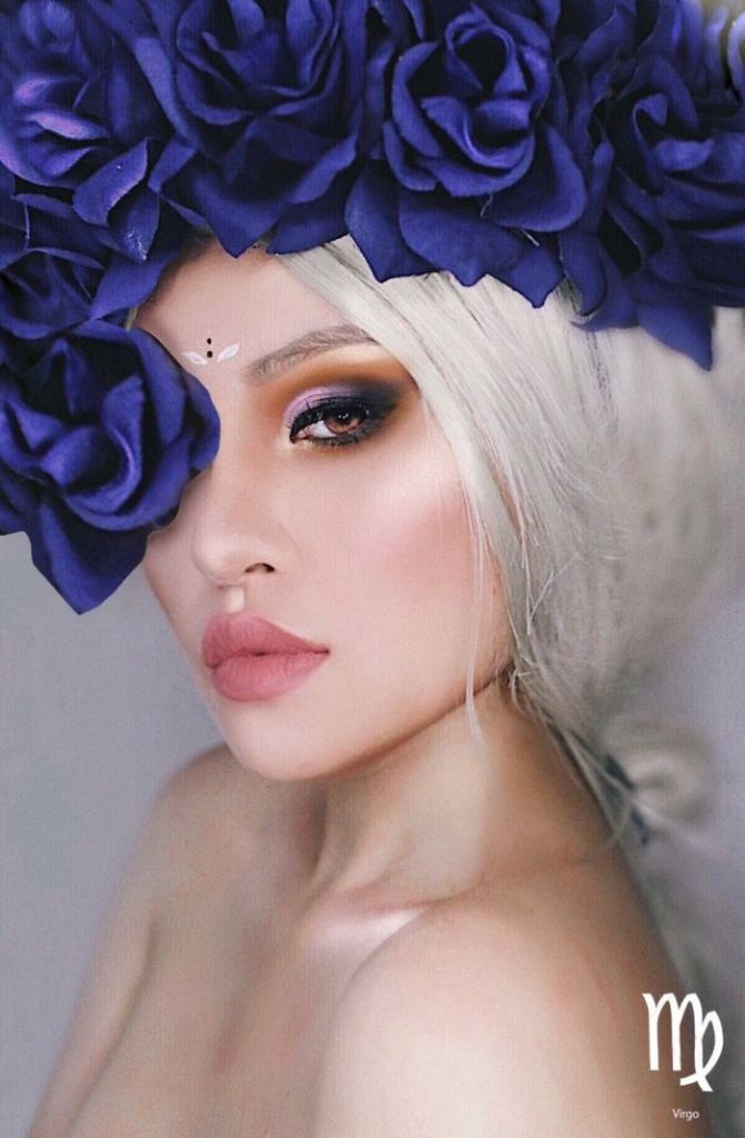 A maquiadora Kimberly Money, 19 anos, fez uma série de maquiagens inspiradas nos signos do zodíaco