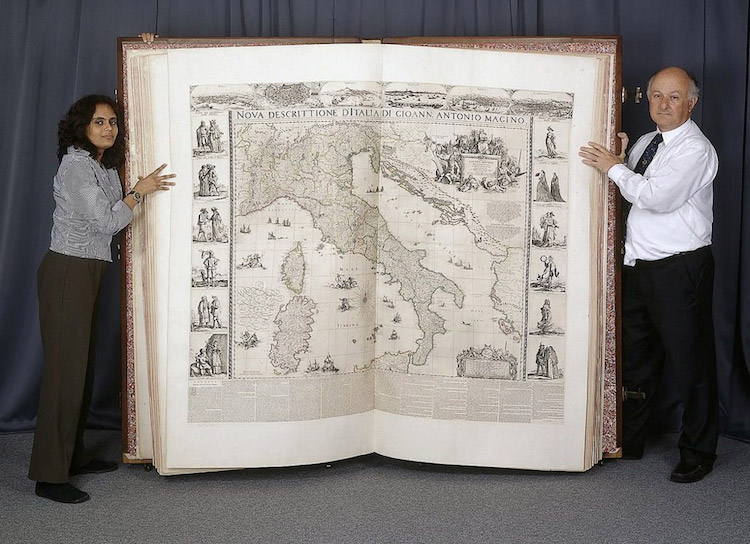 Biblioteca Britânica digitaliza um dos maiores livros do mundo