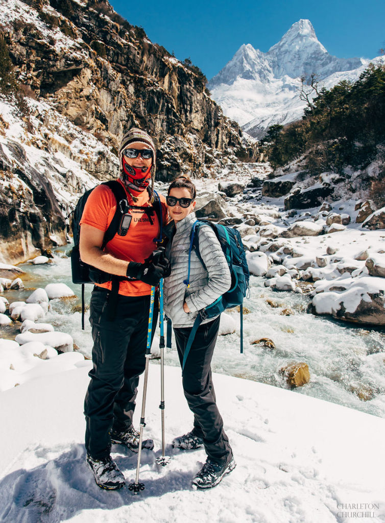 Eles se preparam e treinaram por quase um ano antes de escalar até o acampamento base do Everest