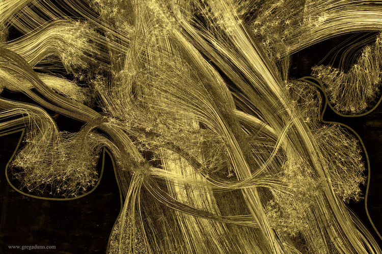 Técnica com folhas de ouro permite visualização espetacular do cérebro