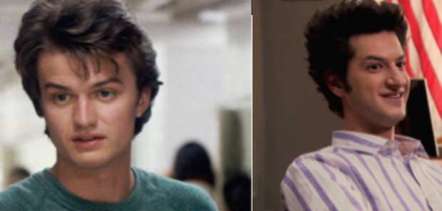 A teoria é que Steve Harrington, o namorado de Nancy, de Stranger Things, cresceu e virou o  pai de Jean-Ralphio Sapertstein, de Park and Recreation. As duas séries se passam em Indiana. Stranger Things se passa no começo dos anos 80 e Parks and Recreation nos dias atuais. O ator que faz Steve, Joe Keery, é muito parecido com Ben Schawartz, o ator que faz Jean-Ralphio, e os dois ainda fizeram um vídeo juntos, A Verdade Sobre Steve e Jean-Ralphio, para o The Late Late Show With James Corden.