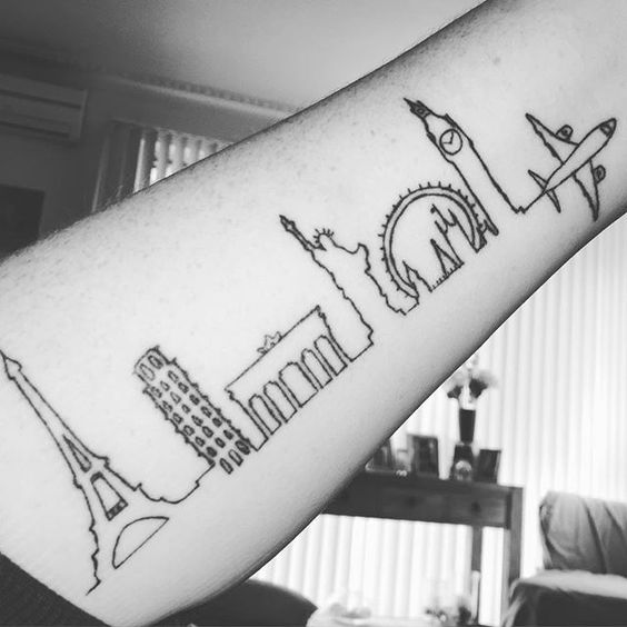 Inspire-se com desenhos únicos e lindos que celebram o prazer de viajar - só ou acompanhado