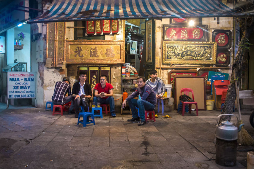 Cidade de Hanoi, no Vietnã