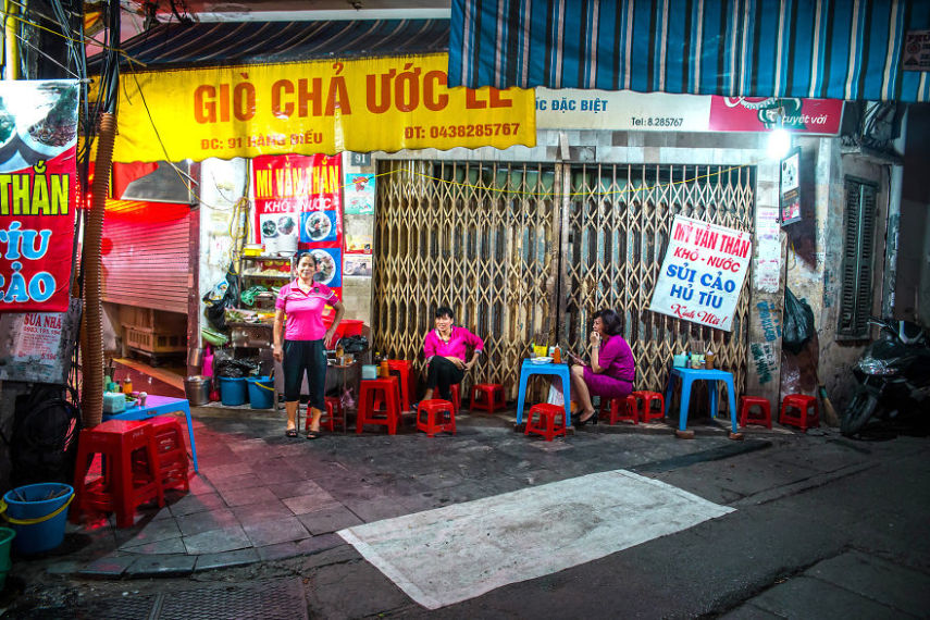 Cidade de Hanoi, no Vietnã