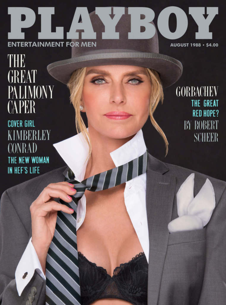 A edição norte-americana da Playboy convidou sete de seus coelhinhas para recriarem suas capas de revistas