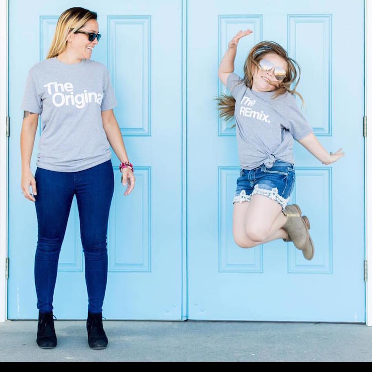 Camisetas para serem usadas em família