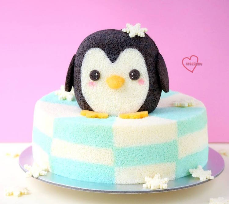 Massa de chiffon deixa os bolos de Susanne Ng iguaizinhos aos bichos de pelúcia das crianças