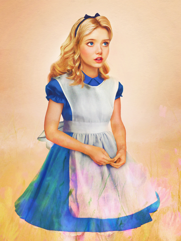 Princesas da Disney em pinturas