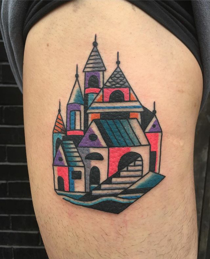 Tatuagem inspiradas na arquitetura vão te inspirar
