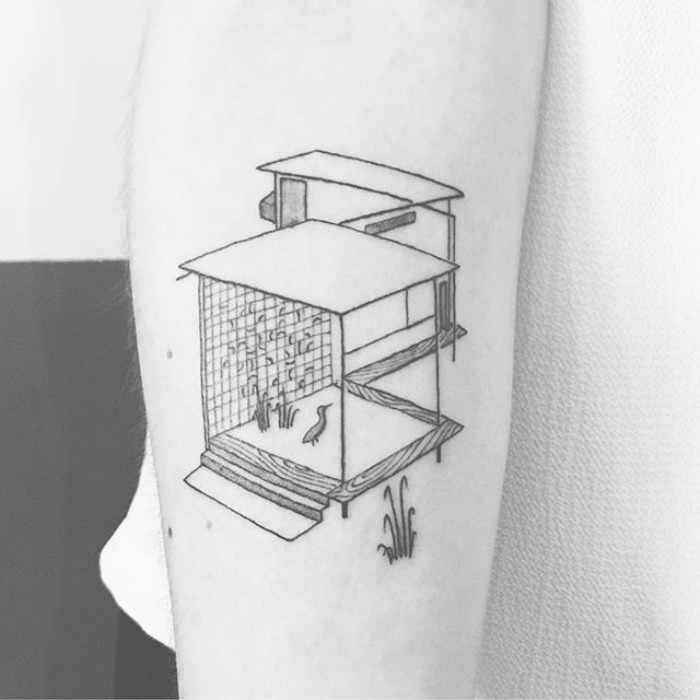 Tatuagem inspiradas na arquitetura vão te inspirar