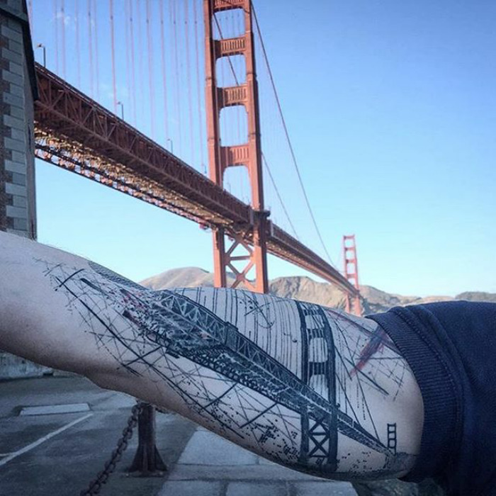Tatuagem inspiradas na arquitetura vão te inspirar