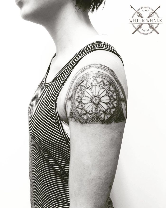 Tatuagem inspiradas na arquitetura vão te inspirar