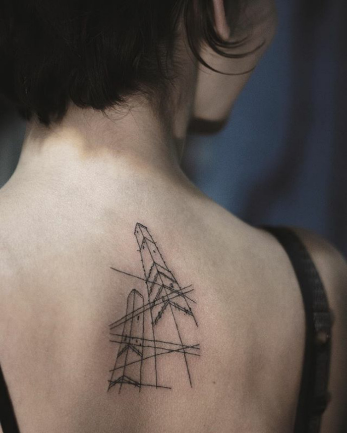 Tatuagem inspiradas na arquitetura vão te inspirar