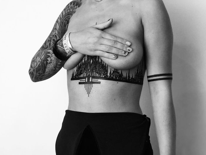 Tatuagem inspiradas na arquitetura vão te inspirar