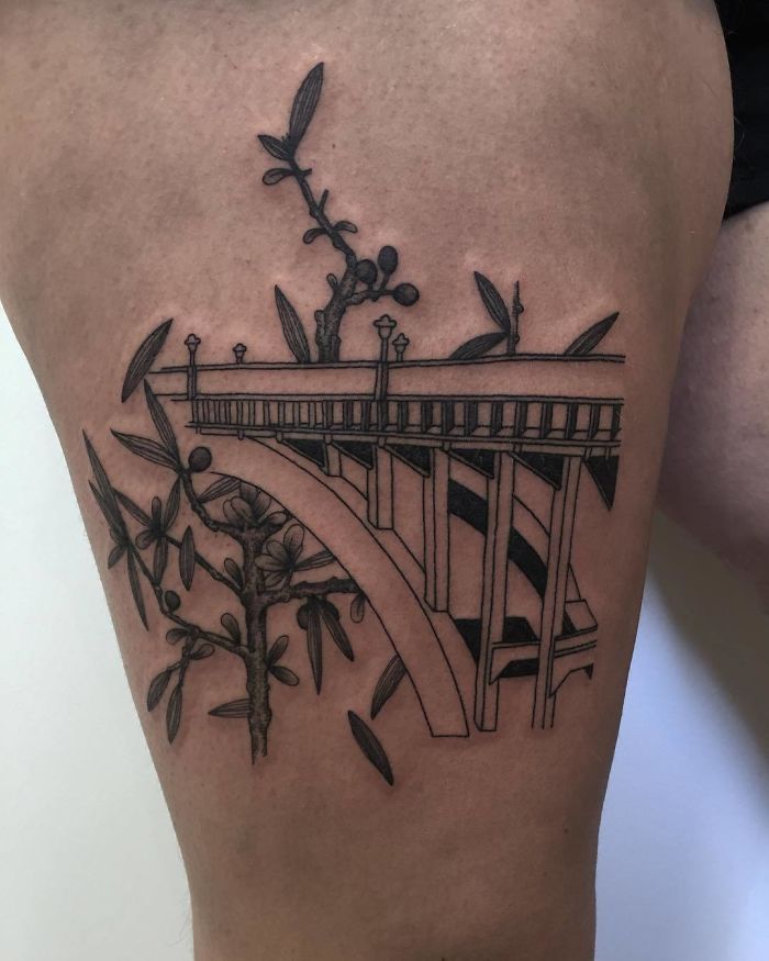 Tatuagem inspiradas na arquitetura vão te inspirar
