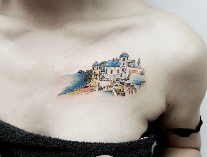 Tatuagem inspiradas na arquitetura vão te inspirar