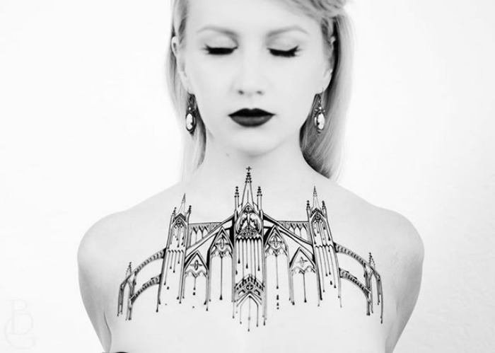 Tatuagem inspiradas na arquitetura vão te inspirar