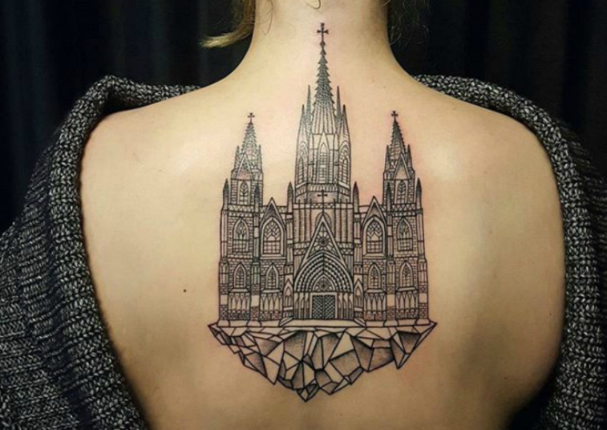Tatuagem inspiradas na arquitetura vão te inspirar