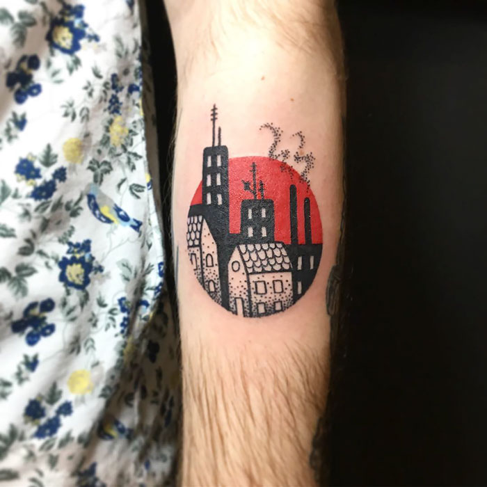 Tatuagem inspiradas na arquitetura vão te inspirar