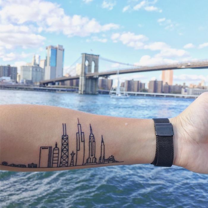 Tatuagem inspiradas na arquitetura vão te inspirar