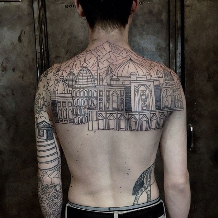 Tatuagem inspiradas na arquitetura vão te inspirar