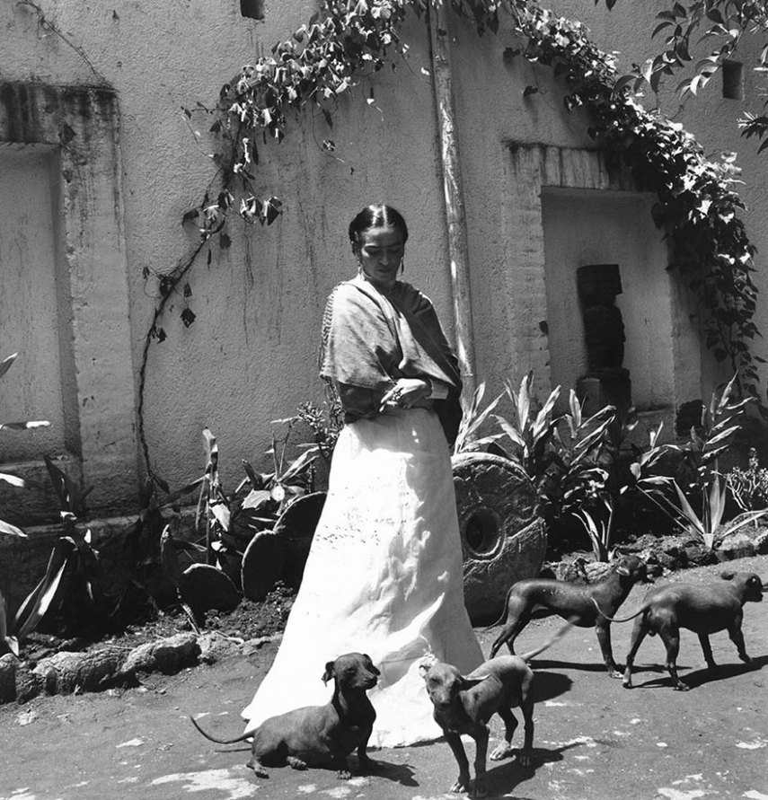 Fotos raras de Frida Kahlo durante últimos anos de sua vida