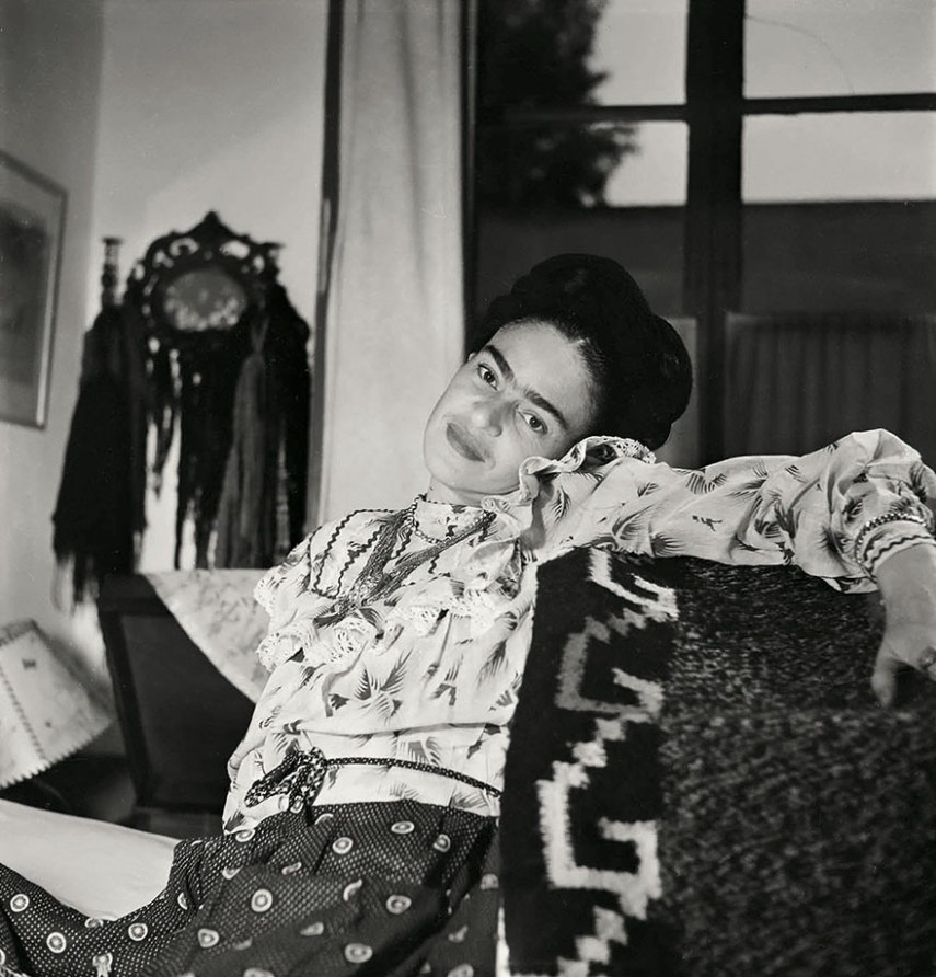 Fotos raras de Frida Kahlo durante últimos anos de sua vida