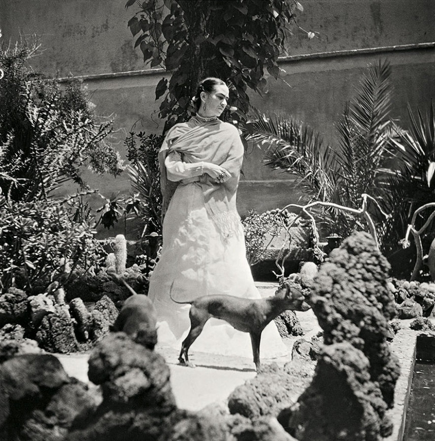 Fotos raras de Frida Kahlo durante últimos anos de sua vida